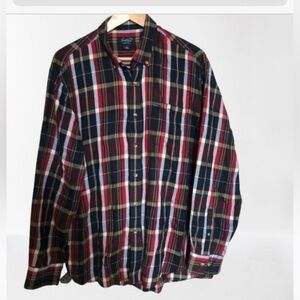 Arnold Palmer Golf Classic Plaid Men's Shirt Large